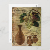 Vins Spiritueux, Nectar van de Goden Briefkaart (Voorkant / Achterkant)