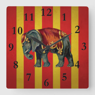 vintag circus elephant klok