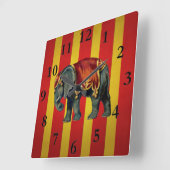 vintag circus elephant klok (Hoek)