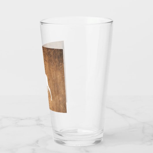 Vintaga Beauty Hout & Hert Glas (Links)