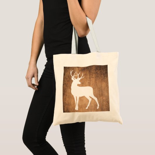Vintaga Beauty Hout & Hert Tote Bag (Voorkant (product))