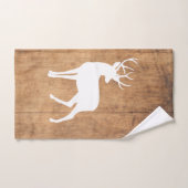 Vintaga Beauty Wood & Deer Bad Handdoek (Handdoek)