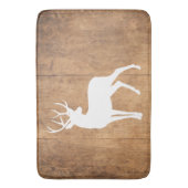 Vintaga Beauty Wood & Deer Badmat (Voorkant Verticaal)