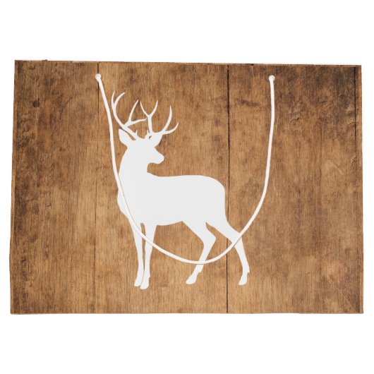 Vintaga Beauty Wood & Deer Groot Cadeauzakje (Achterkant)