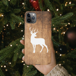 Vintaga Beauty Wood & Deer iPhone 11Pro Max Hoesje