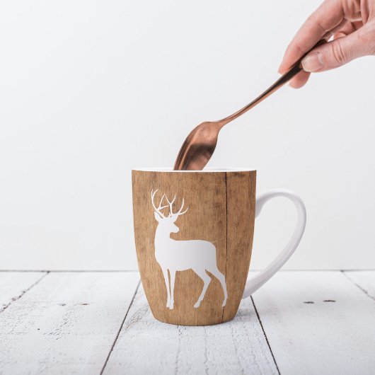 Vintaga Beauty Wood & Deer Latte Mok
