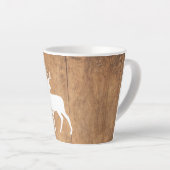 Vintaga Beauty Wood & Deer Latte Mok (Rechterhoek)