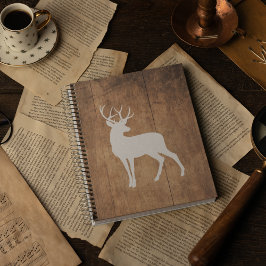 Vintaga Beauty Wood & Deer Notitieboek