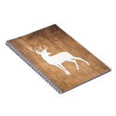 Vintaga Beauty Wood & Deer Notitieboek (Rechterzijde)
