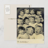 Vintage 10 briefkaart (Voorkant / Achterkant)