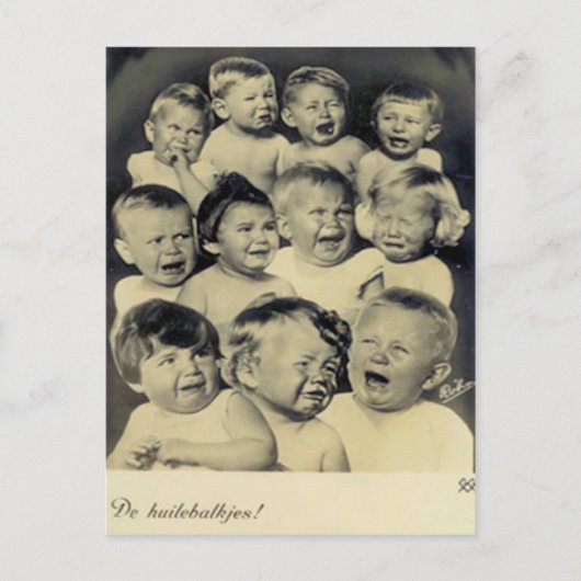 Vintage 10 briefkaart (Voorkant)