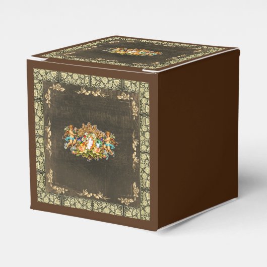 Vintage 114 bedankdoosjes (Voorkant Zijde)