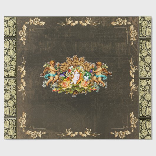 Vintage 114 cadeaupapier (Vlak)