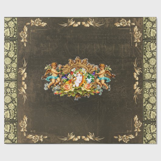 Vintage 114 cadeaupapier (Vlak)