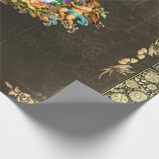 Vintage 114 cadeaupapier (Hoek)