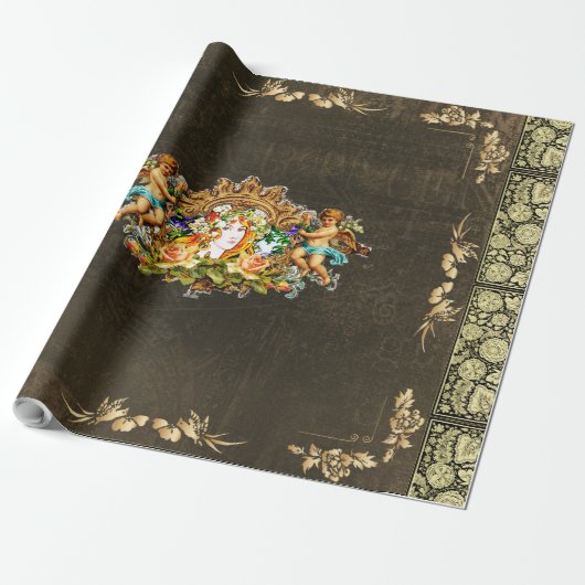 Vintage 114 cadeaupapier (Uitgerold)