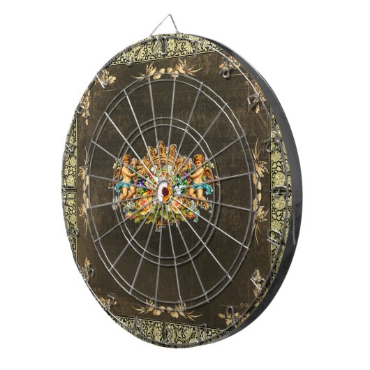 Vintage 114 dartbord (Voorkant Rechts)