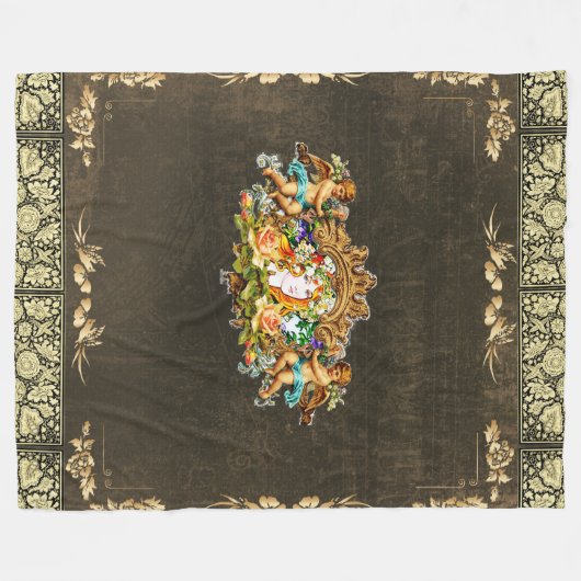 Vintage 114 fleece deken (Voorkant (Horizontaal))