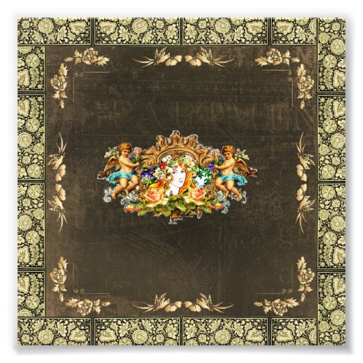 Vintage 114 foto afdruk (Voorkant)