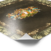 Vintage 114 foto afdruk (Hoek)