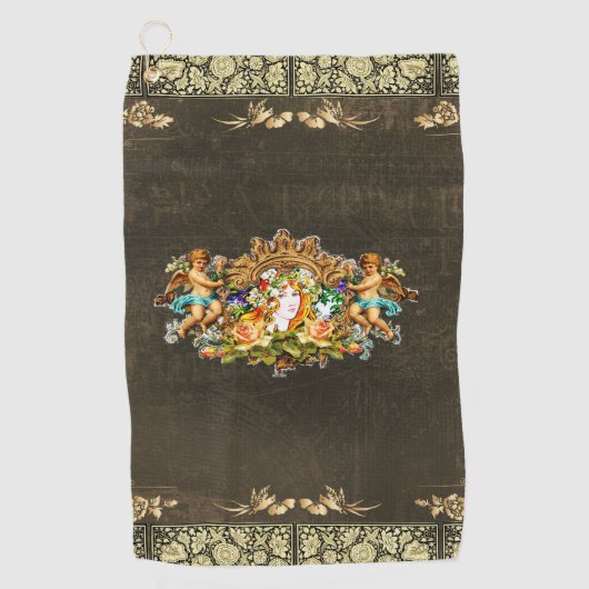 Vintage 114 golfhanddoek (Voorkant)