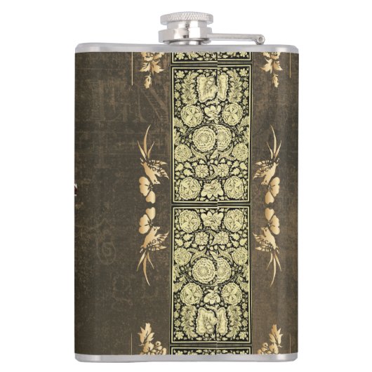 Vintage 114 heupfles (Achterkant)