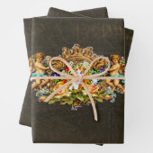 Vintage 114 inpakpapier vel (In situ)