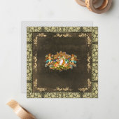 Vintage 114 notitiekaartje (Voorkant / Achterkant in situ)