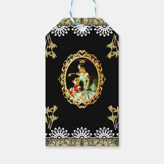 Vintage 115 cadeaulabel (Voorkant)