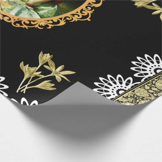 Vintage 115 cadeaupapier (Hoek)