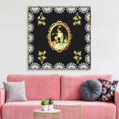 Vintage 115 canvas afdruk (Insitu (Woonkamer))