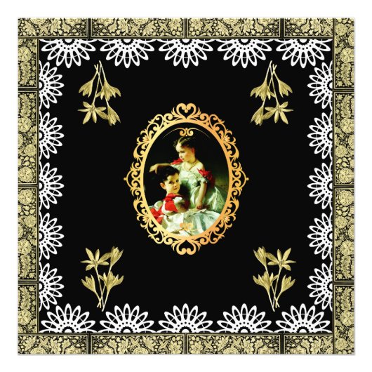 Vintage 115 foto afdruk (Voorkant)