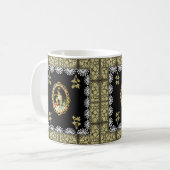 Vintage 115 koffiemok (Voorkant links)