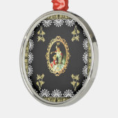 Vintage 115 metalen ornament (Links)