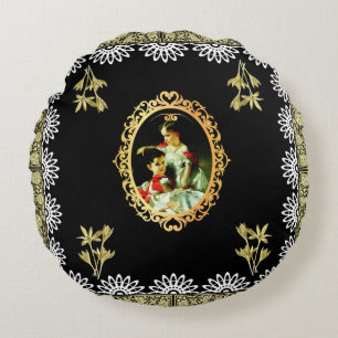 Vintage 115 rond kussen