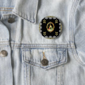 Vintage 115 ronde button 5,7 cm (In situ)