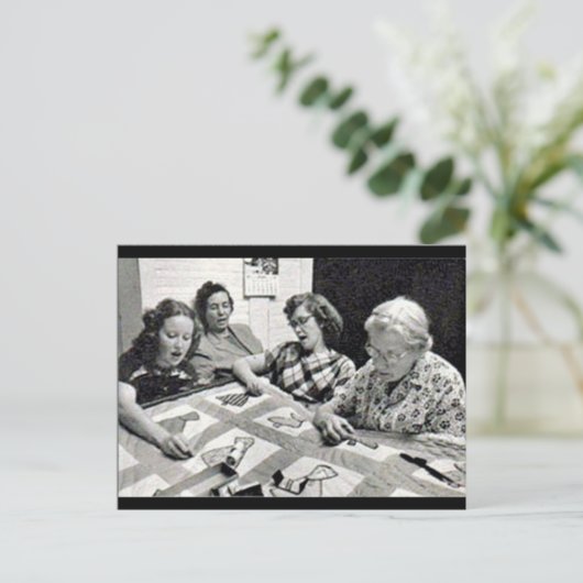 Vintage 11 briefkaart (Staand voorkant)