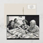 Vintage 11 briefkaart (Voorkant / Achterkant)