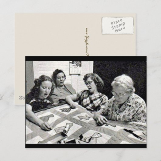 Vintage 11 briefkaart (Voorkant / Achterkant)