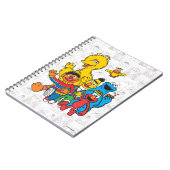 Vintage 123 Sesame Street Notitieboek (Linkerzijde)