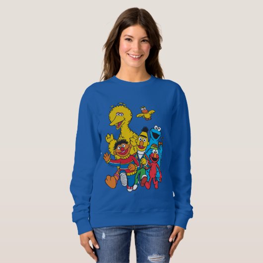 Vintage 123 Sesamstraat 2 Trui (Voorkant volledig)