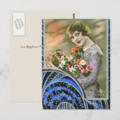 Vintage 13 briefkaart (Voorkant / Achterkant)