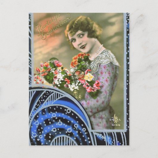 Vintage 13 briefkaart (Voorkant)