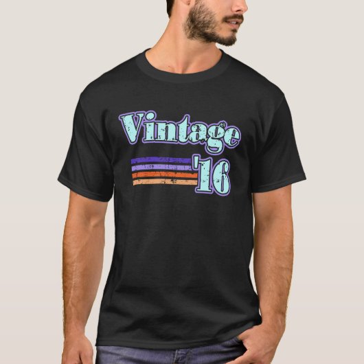 Vintage 16 t-shirt (Voorkant)