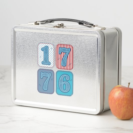 Vintage 1776 Patriottische Patchwork (In situ)