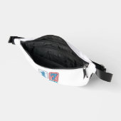 Vintage 1776 Patriottische Patchwork Heuptasje (Open)