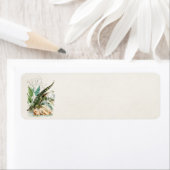 Vintage 1800s Alligator Crocodile Illustration Etiket (Insitu)