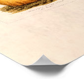 Vintage 1800s Paddenstoelvariëteit Rode paddenstoe Poster (Hoek)