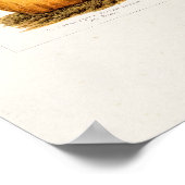 Vintage 1800s Paddenstoelvariëteit Rode paddenstoe Poster (Hoek)