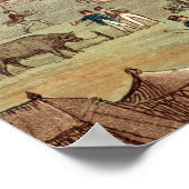 Vintage 1800s Poster van de knokkelknoeier (Hoek)